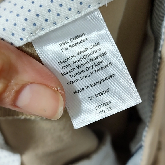 Talbots Curvy Tan Capri Pants 16 - Picture 10 of 10